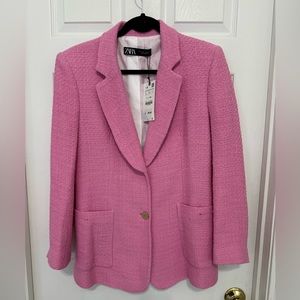 Zara blazer size large new with tags